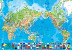 한글 세계 지도